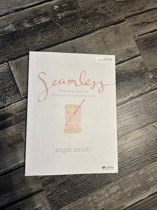 Other - Seamless by Angie Smith - Soft Pink & Cream Bible Study Book